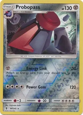 Guardians Rising Probopass #86/145 reverse holo